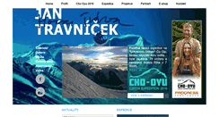 Desktop Screenshot of honzatrava.cz